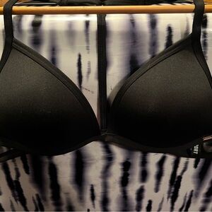 Pink Sport Black Women's Bra